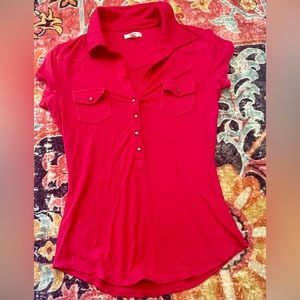 Cache Fuchsia  / bright pink shirt GUC